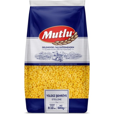 Mutlu Yıldız Şehriye Paket 500 G