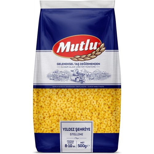 Mutlu Yıldız Şehriye Paket 500 G