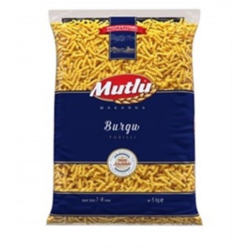 Mutlu Burgu Dökme Makarna 5 Kg