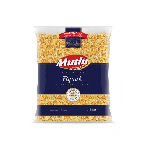 Mutlu Fiyonk Dökme Makarna 5 Kg
