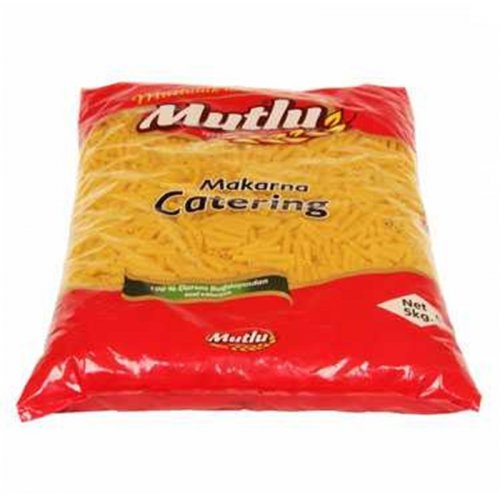 Mutlu İnce Kesme Dökme Makarna 5 Kg